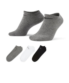 Nike Everyday Lightweight Training No-Show Socks 3lü Paket