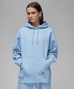 Jordan Flight Fleece Satin-Lined Pullover Hoodie