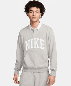 Nike Club Fleece Long-Sleeve Fleece Polo