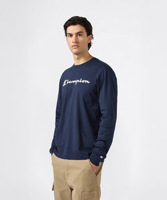 Champion Script Shop Long-Sleeve Tee