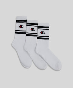 Champion Seasonal Crew Socks 3lü Paket