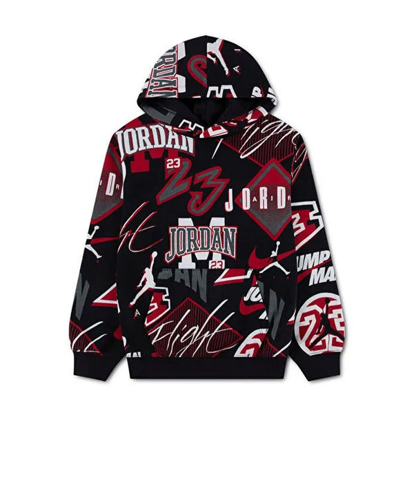 Jordan Dynasty All-Over Print Fleece Pullover Hoodie