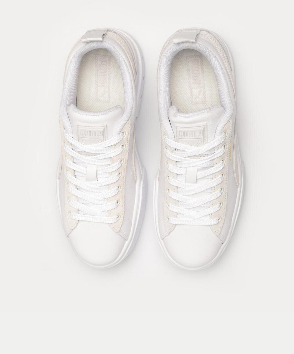 Puma Mayze Gentle Wns  White-Feather Gray - Görsel 5