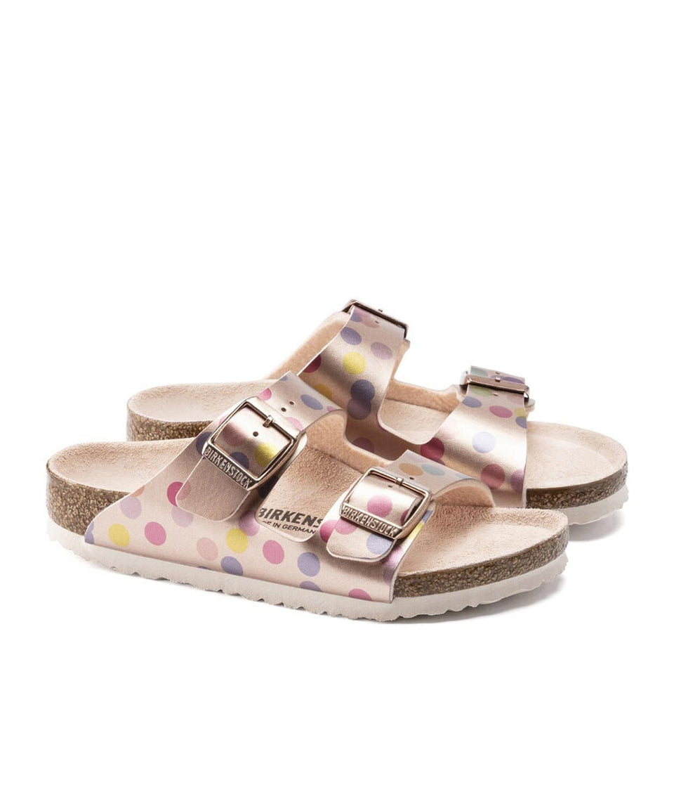 Birkenstock Arizona Kids Bf Metallic Dots - Görsel 4