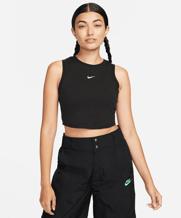 Nike Sportswear Chill Knit Tight Cropped Mini-Rib Tank Top