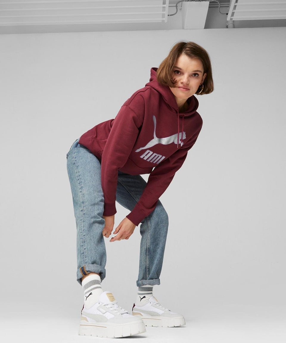 Puma Mayze Stack Luxe Wns  White-Frosted - Görsel 8