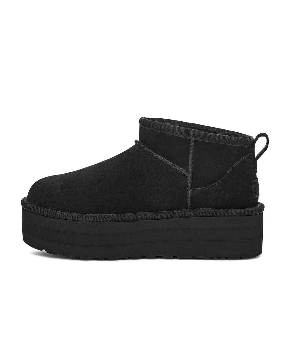 Ugg Siyah Ugg Classic Ultra Mini Platform