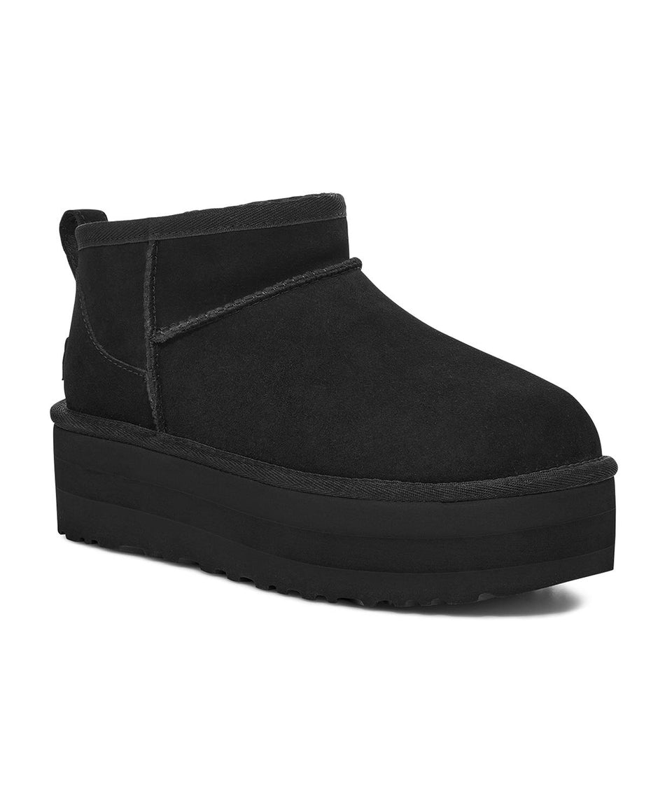 Ugg Siyah Ugg Classic Ultra Mini Platform