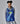 Freedom Of Space 18 Jersey Hooded Sweatshirt Grey-Blue