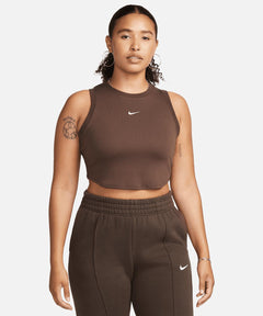 Nike Sportswear Chill Knit Tight Cropped Mini-Rib Tank Top