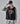 Freedom Of Space 18 Jersey Hooded Sweatshirt Grey-Black