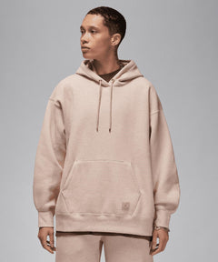 Jordan Flight Fleece Satin-Lined Pullover Hoodie