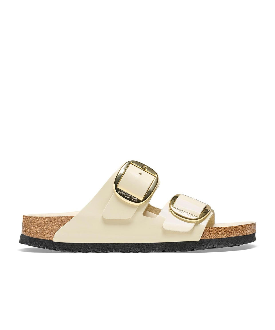 Birkenstock Birkenstock Bej Arizona Big Buckle Nl High Shine Basketbol Ayakkabıları | Sportime Bej - 2. görsel