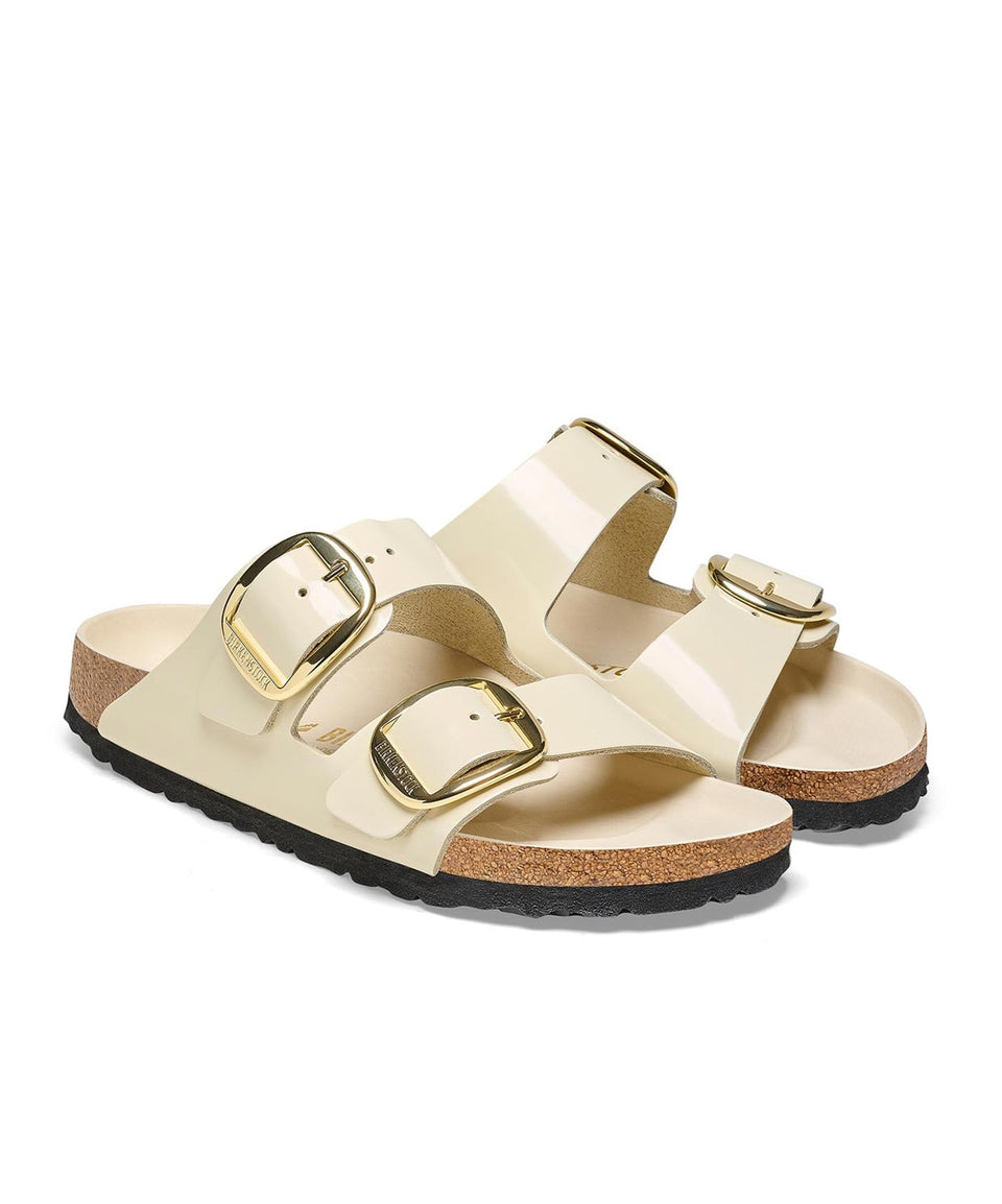 Birkenstock Birkenstock Bej Arizona Big Buckle Nl High Shine Basketbol Ayakkabıları | Sportime Bej - 4. görsel