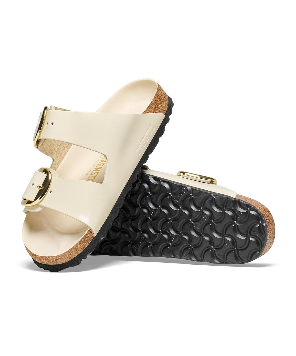 Birkenstock Birkenstock Bej Arizona Big Buckle Nl High Shine Basketbol Ayakkabıları | Sportime Bej - 6. görsel