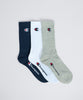 Champion Nos Socks Crew Socks 3lü Paket
