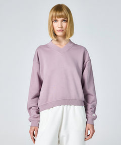 Champion Eco Future Crewneck Croptop Sweatshirt