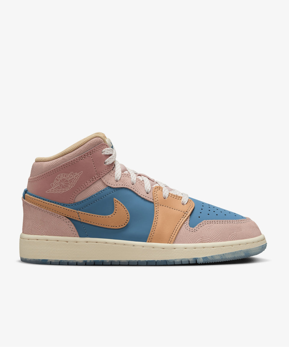 Jordan Air 1 Mid Sneaker School (Gs) - Görsel 2