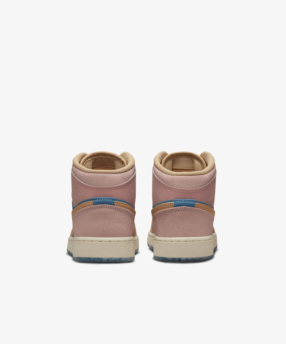 Jordan Air 1 Mid Sneaker School (Gs) - Görsel 6