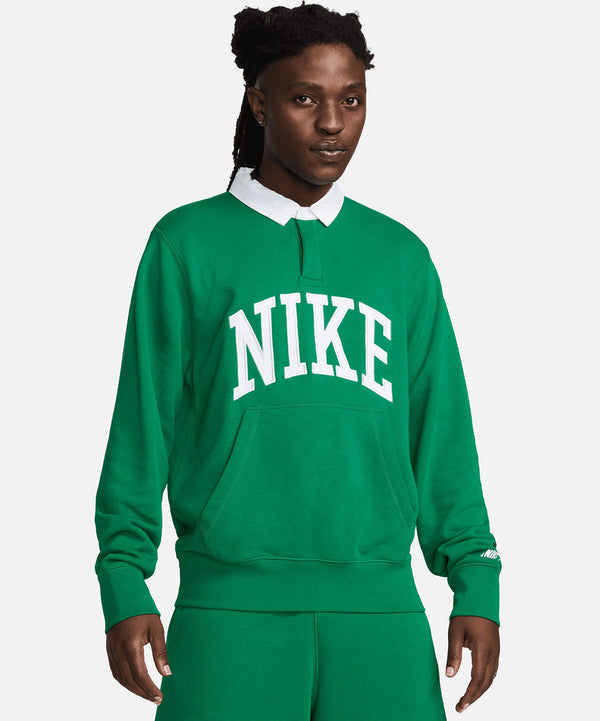 Nike Club Fleece Long-Sleeve Fleece Polo