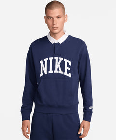 Nike Club Fleece Long-Sleeve Fleece Polo