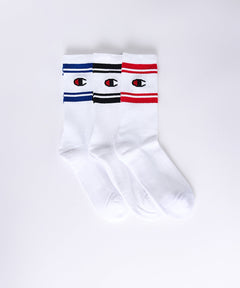 Champion Seasonal  Crew Socks 3lü Paket