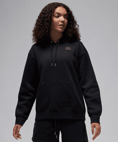 Jordan Flight Fleece Satin Lined Pullover Hoodie