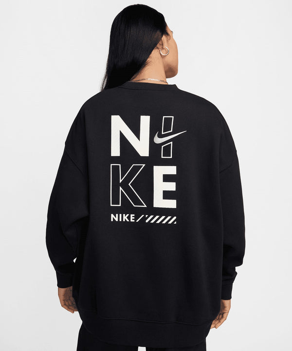 Nike Sportswear Oversized Fleece Crew-Neck Sweatshirt