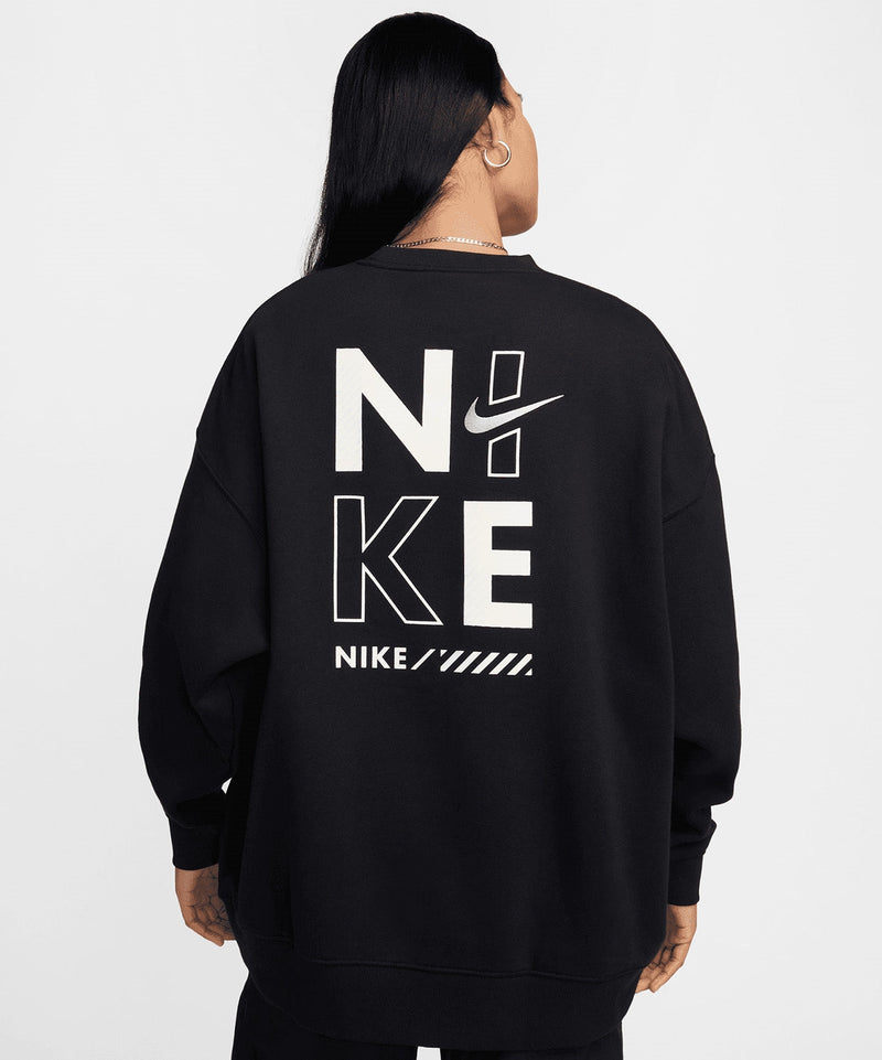 Nike Sportswear Oversized Fleece Crew-Neck Sweatshirt – sportime