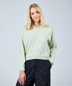 Champion Eco Future Crewneck Croptop Sweatshirt