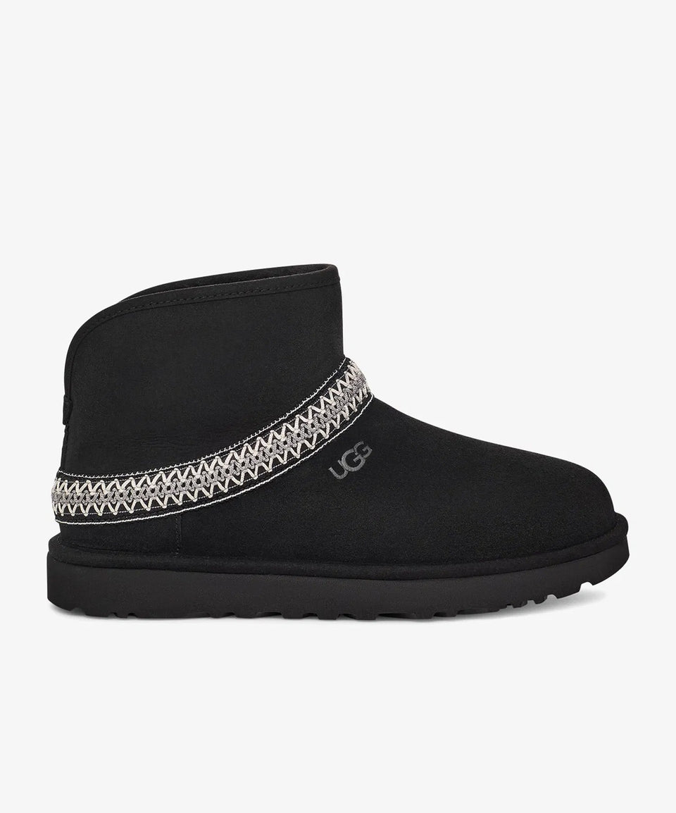 Ugg Siyah Ugg Classic Mini Crescent