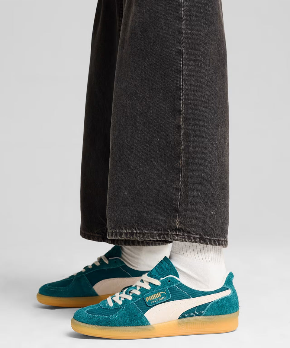 Puma Puma Yeşil Palermo Vintage Sneaker | Sportime Yeşil - 5. görsel