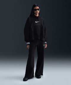 Nike Sportswear Phoenix Fleece High-Waisted Wide-Leg Graphic Pants