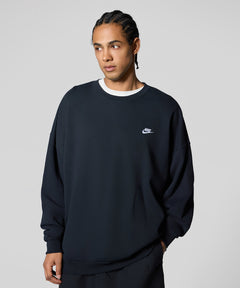 Nike Club Fleece Oversized French Terry Crew