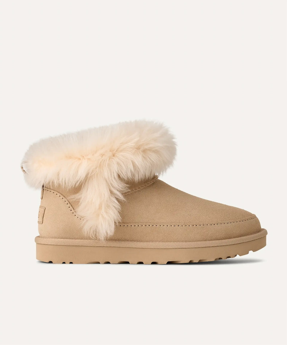 Ugg Bej Ugg Classic Ultra Mini Chalet