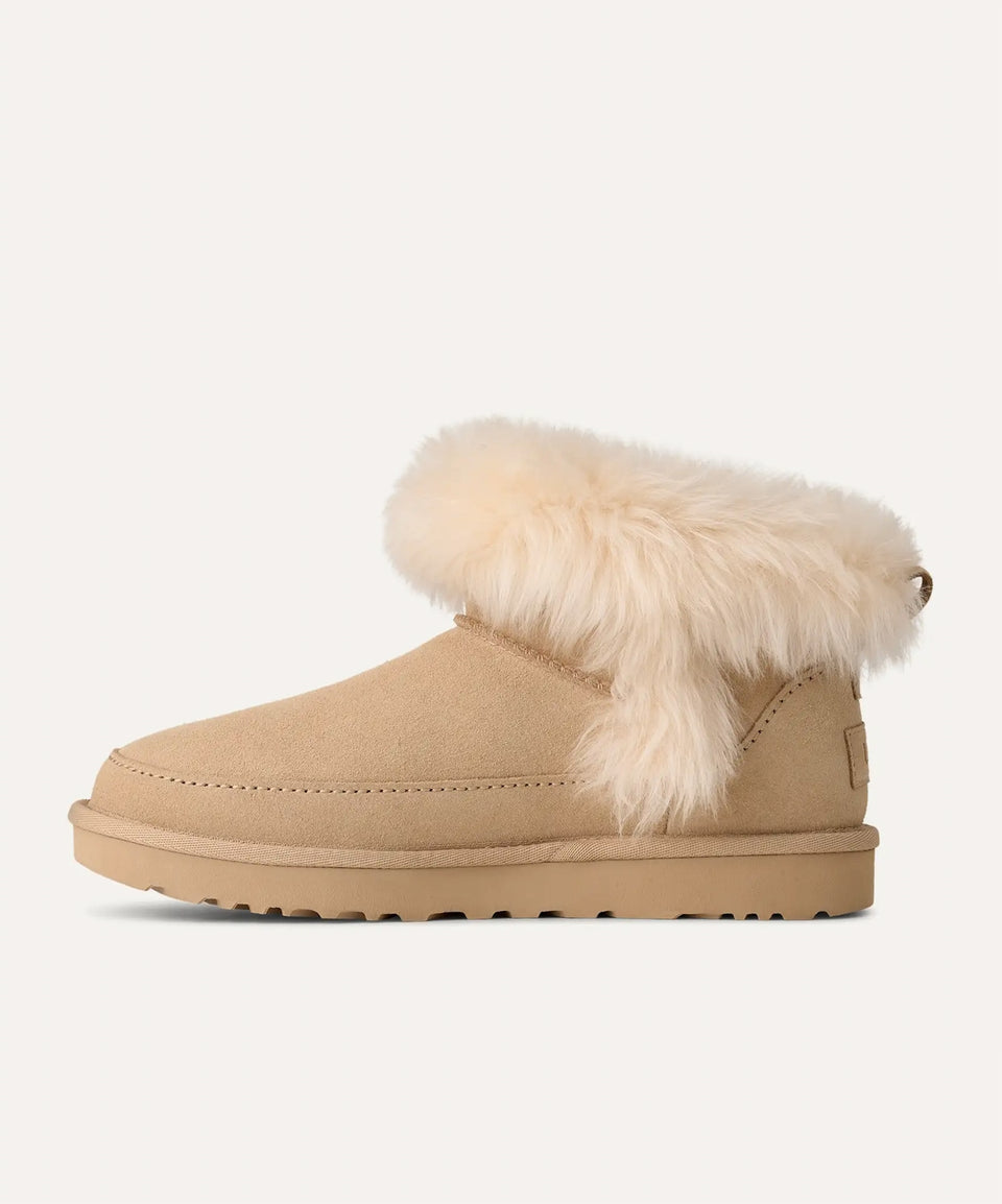 Ugg Bej Ugg Classic Ultra Mini Chalet