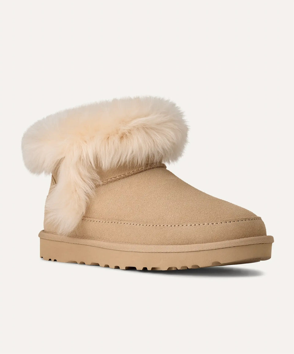 Ugg Bej Ugg Classic Ultra Mini Chalet