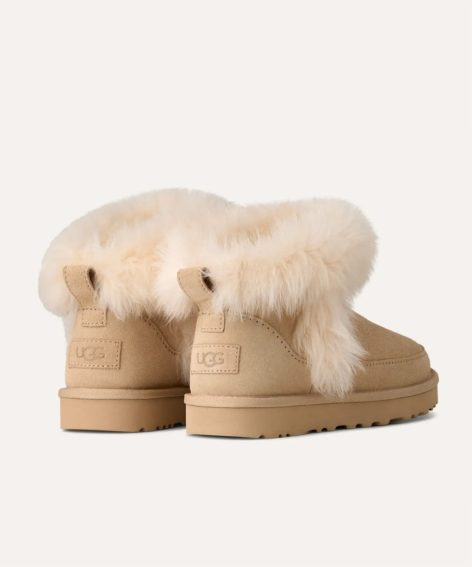 Ugg Bej Ugg Classic Ultra Mini Chalet