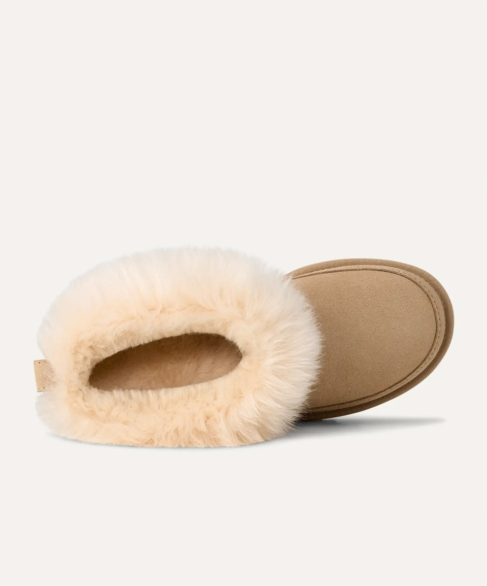 Ugg Bej Ugg Classic Ultra Mini Chalet
