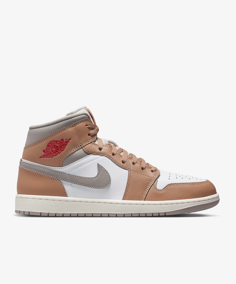 Jordan Jordan Kahverengi Air 1 Mid Sportime'de! Kahverengi - 2. görsel