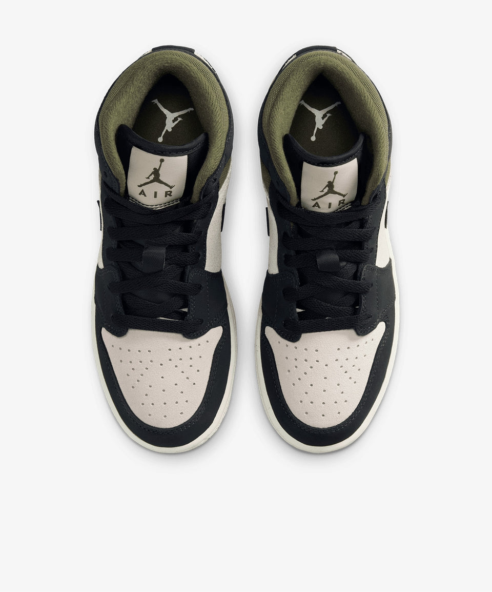 Jordan Siyah Jordan Air 1 Mid