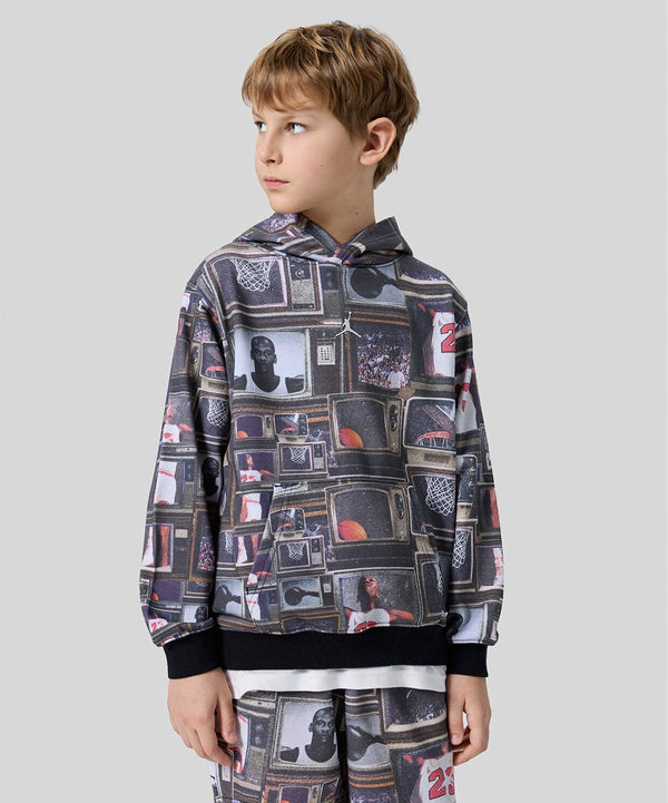 Jordan Brooklyn All-Over Print Fleece Pullover Hoodie