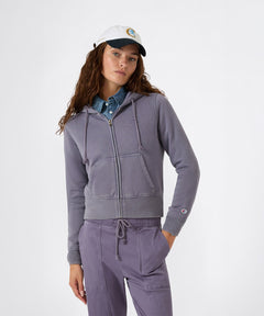 Champion Icons Wash Full Zip Hoodie Sweatshirt