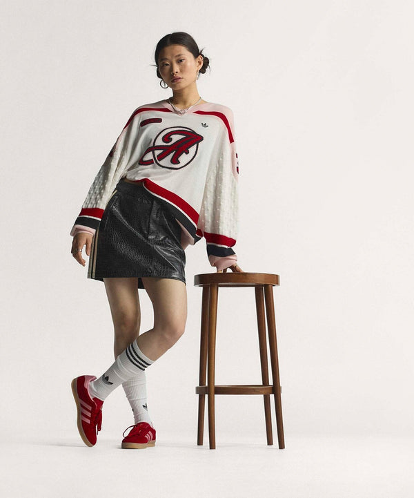 adidas Pleather Mini Skirt
