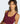 adidas Burgundy 3 Stripes Studio All Me Light Support Bra