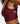 adidas Burgundy 3 Stripes Studio All Me Light Support Bra