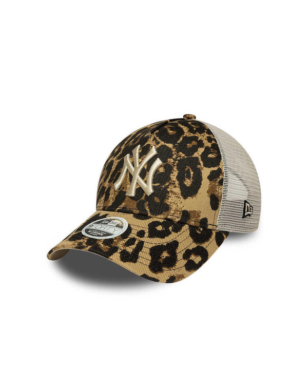New Era New York Yankees Leopard A-Frame Trucker 9Forty