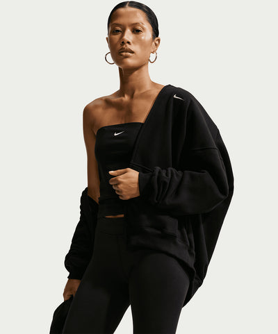 Nike Studio Fleece Medium Weight Oversized Full-Zip Hoodie