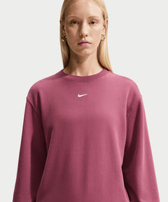 Nike Studio Fleece Lightweight Crew-Neck Sweatshirt
