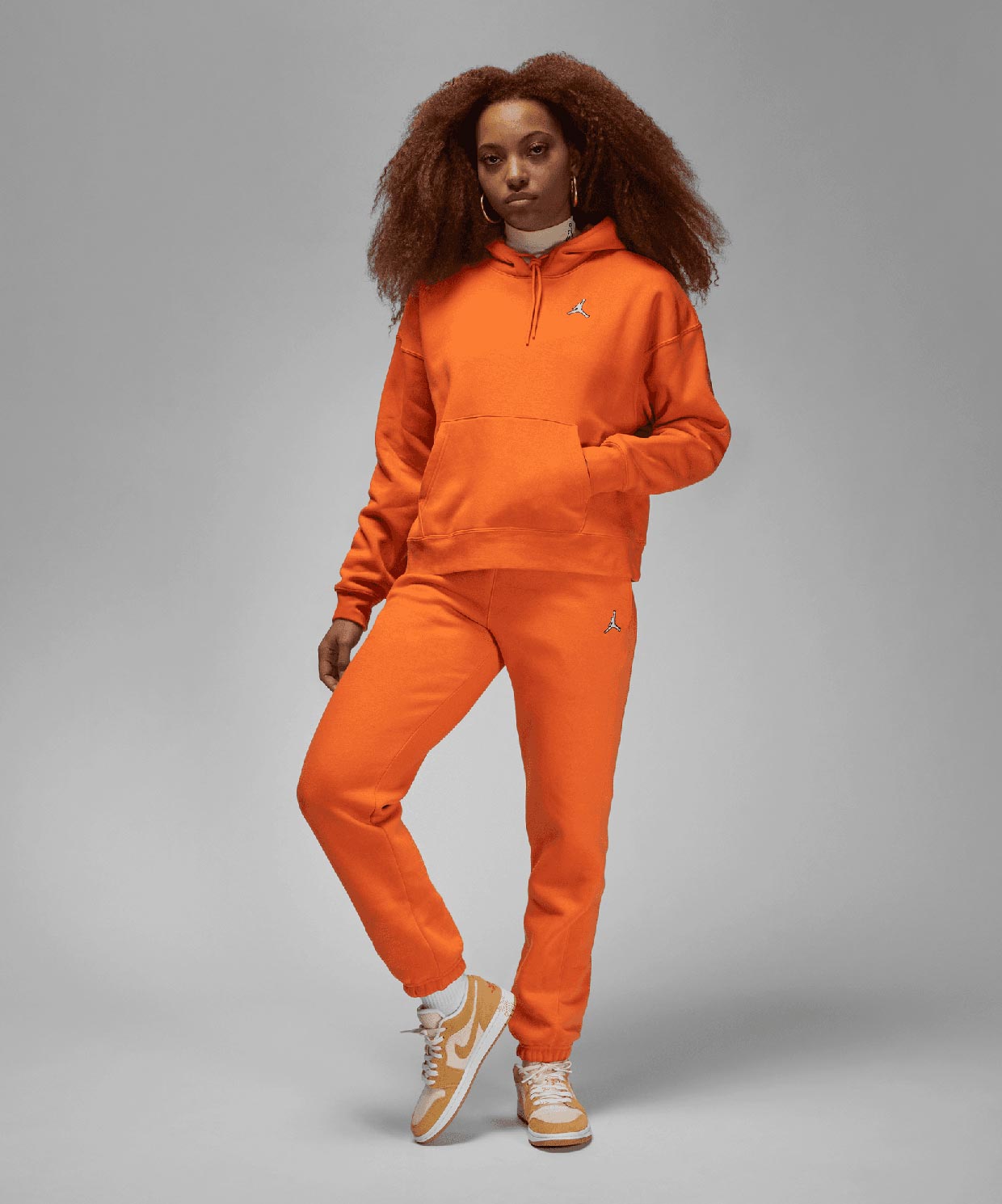 Orange nike tracksuit hotsell womens